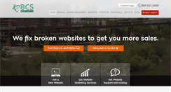 Desktop Screenshot of bcswebsiteservices.com